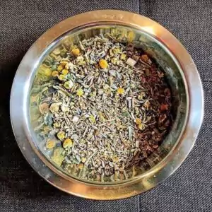 Blütenmix mit Kräuteren