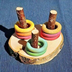 Ringe-Spiel basteln