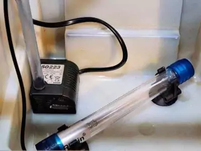 Upgrade Vogeldusche mit UV-C