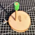 Stab mit Holzperle