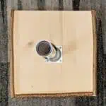 Bodenplatte des Kletterbaumes