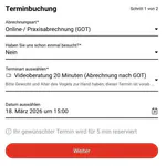 Terminbuchung