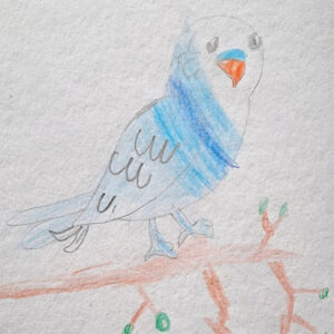 Sch&uuml;lerzeichnung von Gunnar