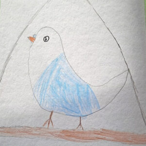 Sch&uuml;lerzeichnung von Gunnar