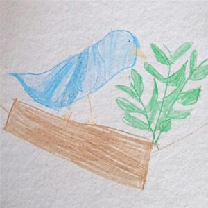 Sch&uuml;lerzeichnung von Gunnar