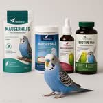 Mauserhilfen Handelsübliche Mauserprodukte
