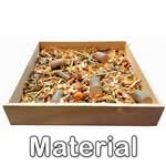 Material für die Wühlkiste