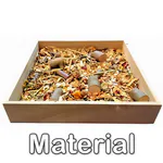 Material für die Wühlkiste