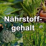 Nährstoffgehalt von Futterpflanzen