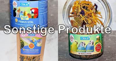 Sonstige Produkte für Wellensittiche