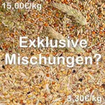 Exklusive Mischungen für Wellensittiche?
